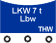 Taktisches Zeichen LKW 7 t Lbw